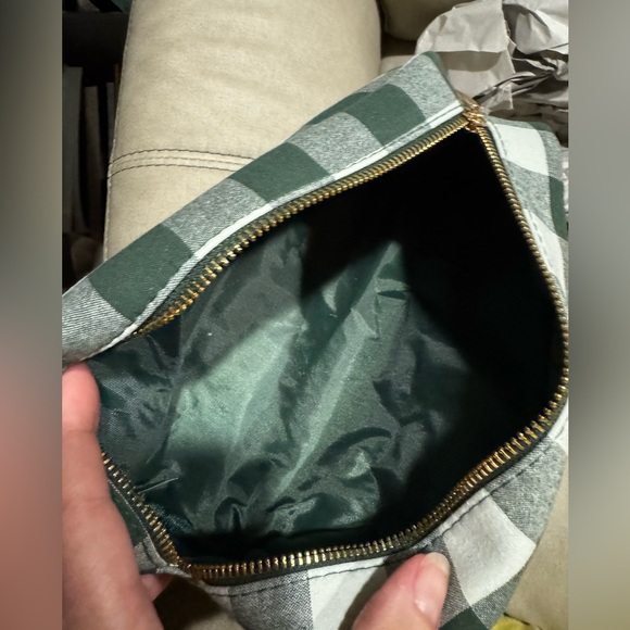 Make up bag, pouch, embellished with Christmas motif; NWT - Picture 2 of 5